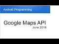 Google Maps API Android Programming