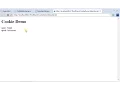 Session management using Cookie