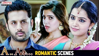 nithiin u0026 samantha romantic scenes a aa movie anupama trivikram aditya movies