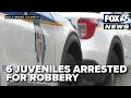 Six juveniles arrested following robbery in White Marsh