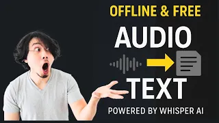 5 free apps to automatically transcribe audio or video to text locally on your computer whisper ai