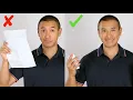 How to Use Notes Effectively During a Speech Public Speaking and Presentation Skills Tips