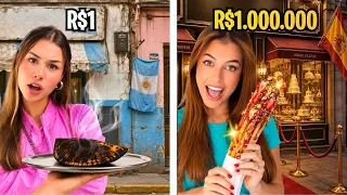 Abrimos um RESTAURANTE ESPANHOL vs um ARGENTINO por 24 HORAS — quem vai servir a MELHOR COMIDA??