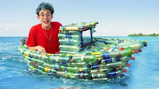 DESAFIO QUEM FAZ O MELHOR BARCO DE LIXO