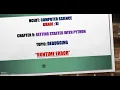 XI Science 5 Error