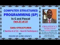 Computer Structured Programming In C and Pascal Part 27 of 37 Data Structure Search Techniques