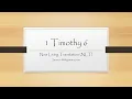 1 Timothy 6 NLT