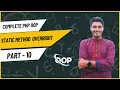 Understanding Static Methods and Overriding in Object-Oriented Programming Part-10