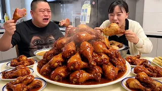 老公竟敢背著我藏雞蛋吃，我發現後偷偷藏大雞腿自己吃，他看到我吃雞腿那一刻哭了【胖嫂美食】