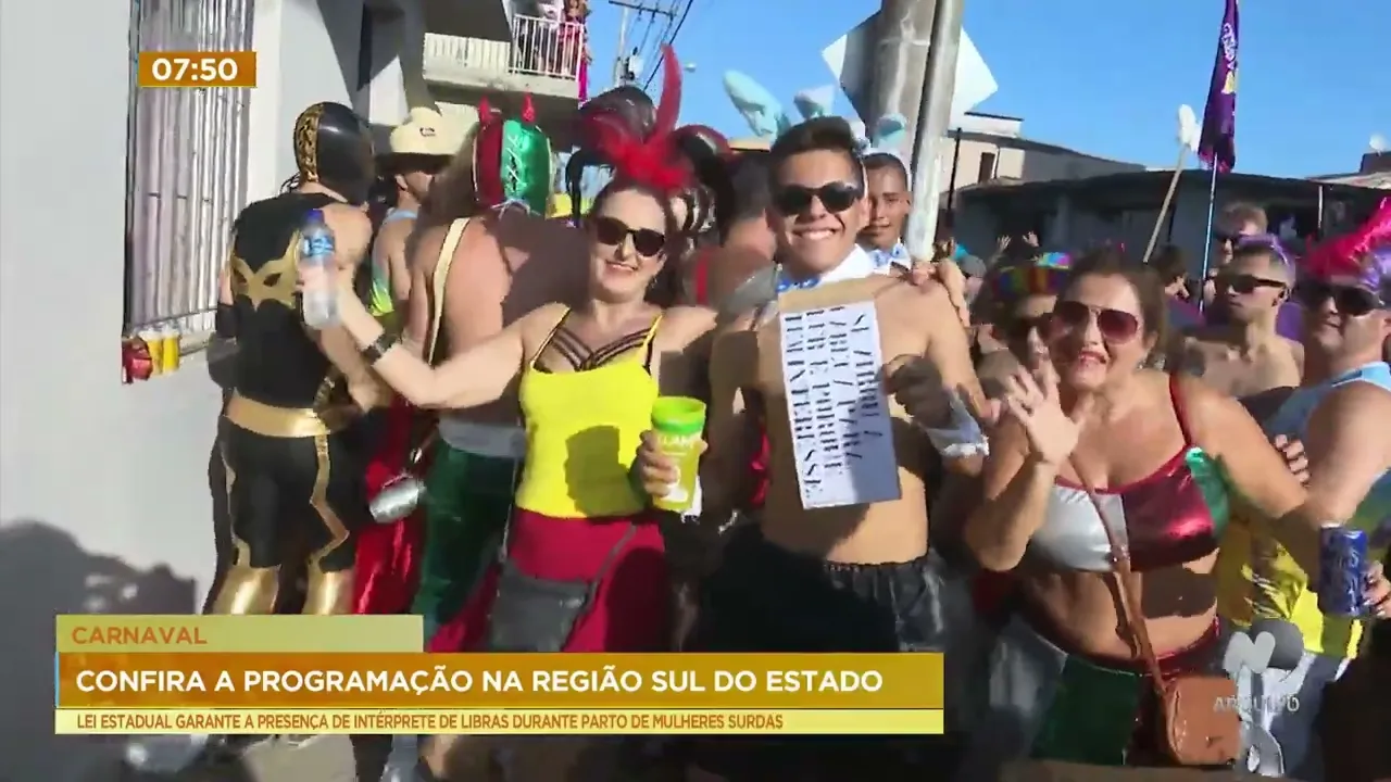 Laguna, Bal. Arroio do Silva e Nova Veneza confirmam programação de carnaval