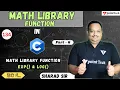 Math Library Function EXP LOG in C Math Library Function in C Programming Tpoint Point