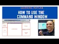 How to Use the Command Window in MATLAB