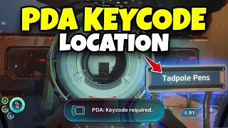 How to Get the PDA KEYCODE FAST in Subnautica 2 Tadpole Pens