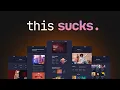 Why modern UI kinda sucks