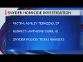 Woman s death prompts homicide investigation in Snyder Suspect arrested