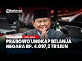 Prabowo Ungkap Belanja Negara Rp 4 097 2 Triliun Puan Ingatkan Belanja Jumbo Bukan Jaminan