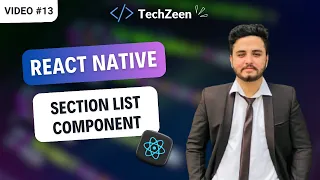React Native Tutorial SectionList Component Display Nested Array Data