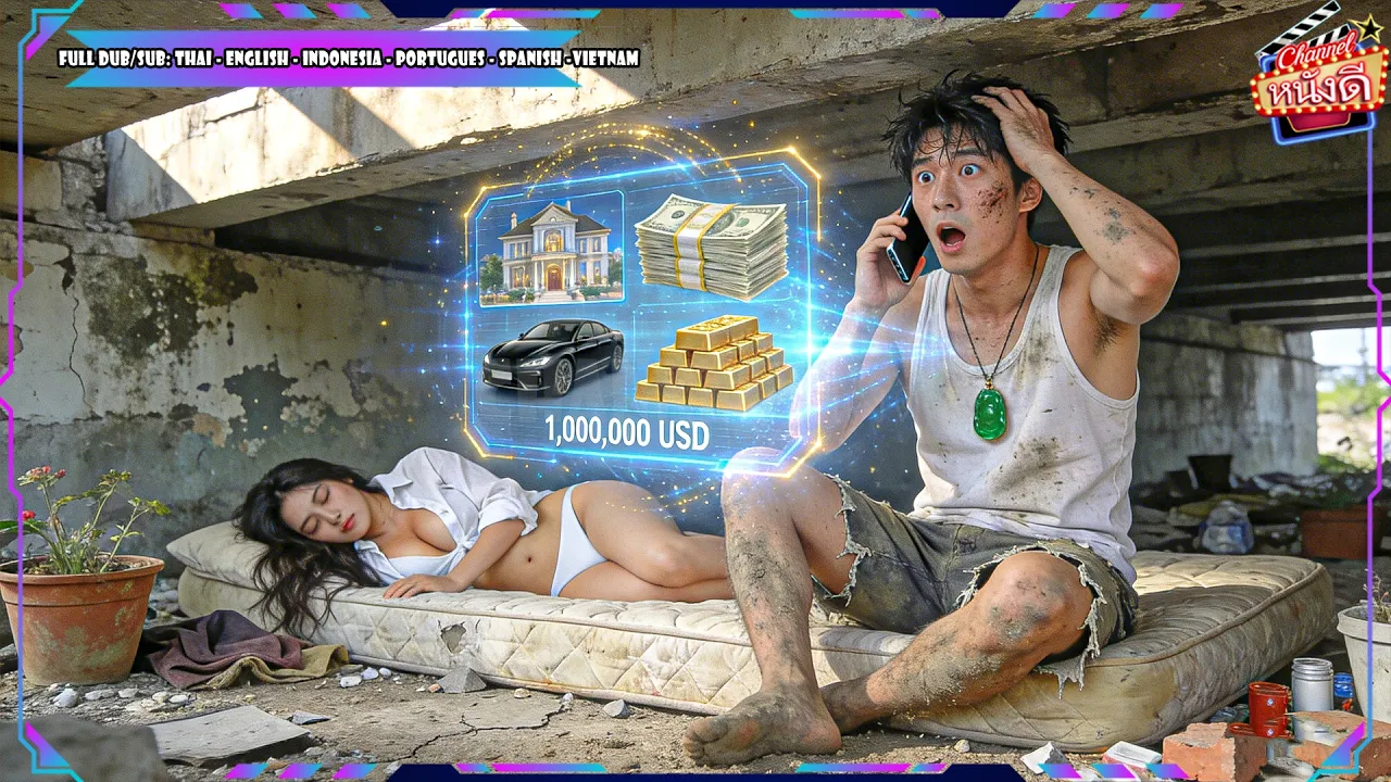 Beggar Under A Bridge Gets Unlimited Spending System, Receives 1 Trillion Dollars poster