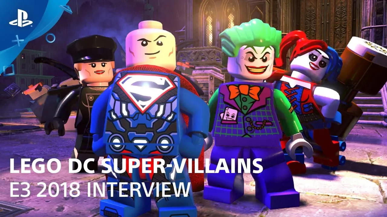 LEGO DC Super-Villains - العرض التجريبي لأسلوب اللعب | PlayStation Live من E3 2018