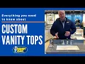 Custom Vanity Tops Everything You Need To Know