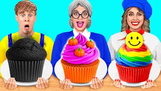Reto De Cocina Yo vs Abuela | Geniales Creativos Hack de Mega DO Challenge