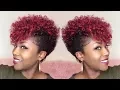 How to Tapered Crochet Mohawk Janet YoYoKalon Hair Super Itchy