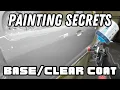 How to paint a BASE COAT finish with amazing results