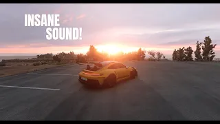 BRUTAL SOUND MOD Porsche 911 922 GT3RS BeamNG mods