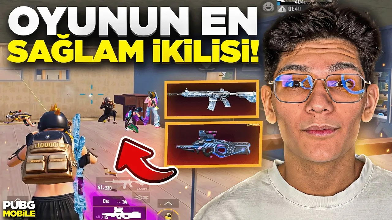 OYUNUN EN SAĞLAM İKİLİSİ! M416 + P90 - PUBG MOBİLE