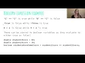 19 Introduction to Programming JAVA Boolean Expressions
