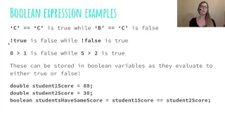 19 Introduction to Programming JAVA Boolean Expressions