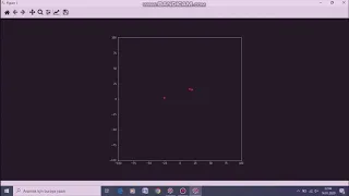 Simple motion of moon earth and sun by using python