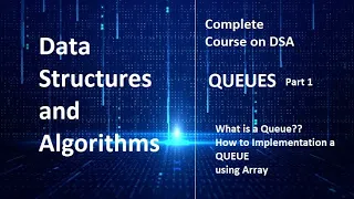 Data Structures Queues Array Implementation Part 1