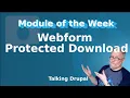 Drupal Module Webform Protected Download