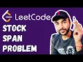 Stock Span Problem Leetcode 901 Online Stock Span Simplified w animations Study Algorithms