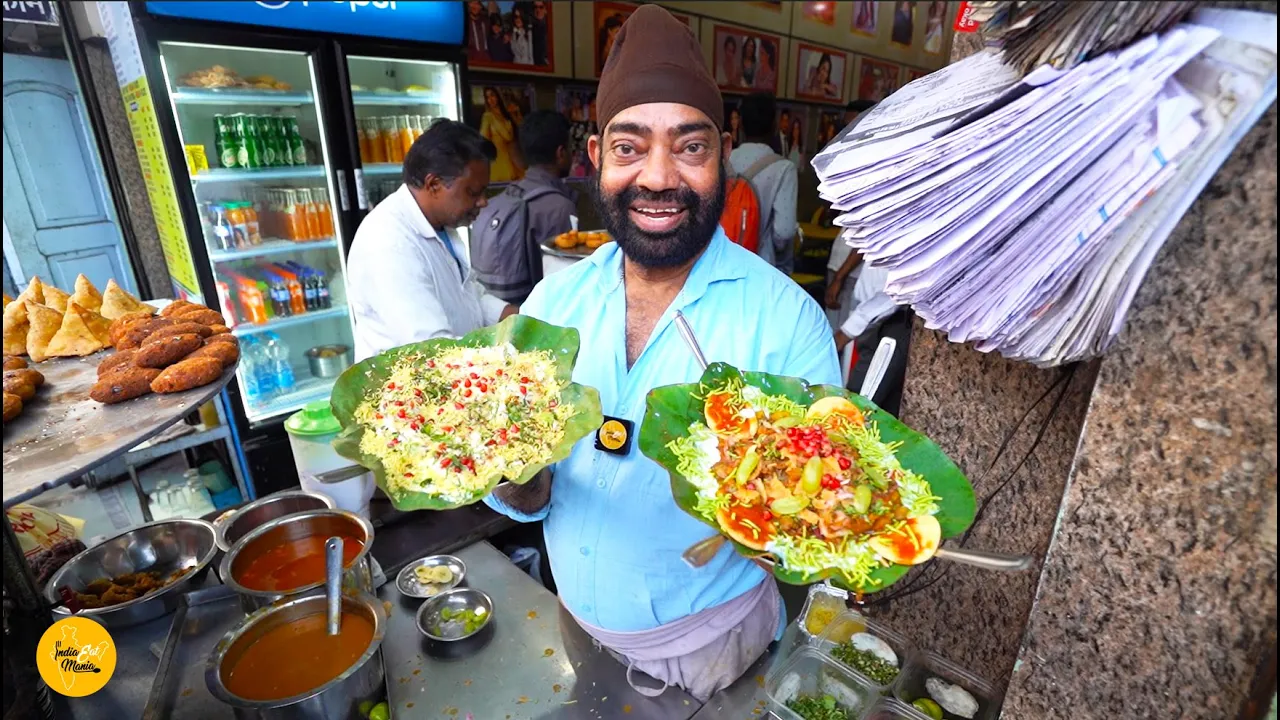 Madhuri Dixit Biggest Fan Chaat King Making Patte Wali Chaat Rs. 60/- Only l Jamshedpur Street Food