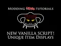 Skyrim SE Modding Tutorials Making unique item displays