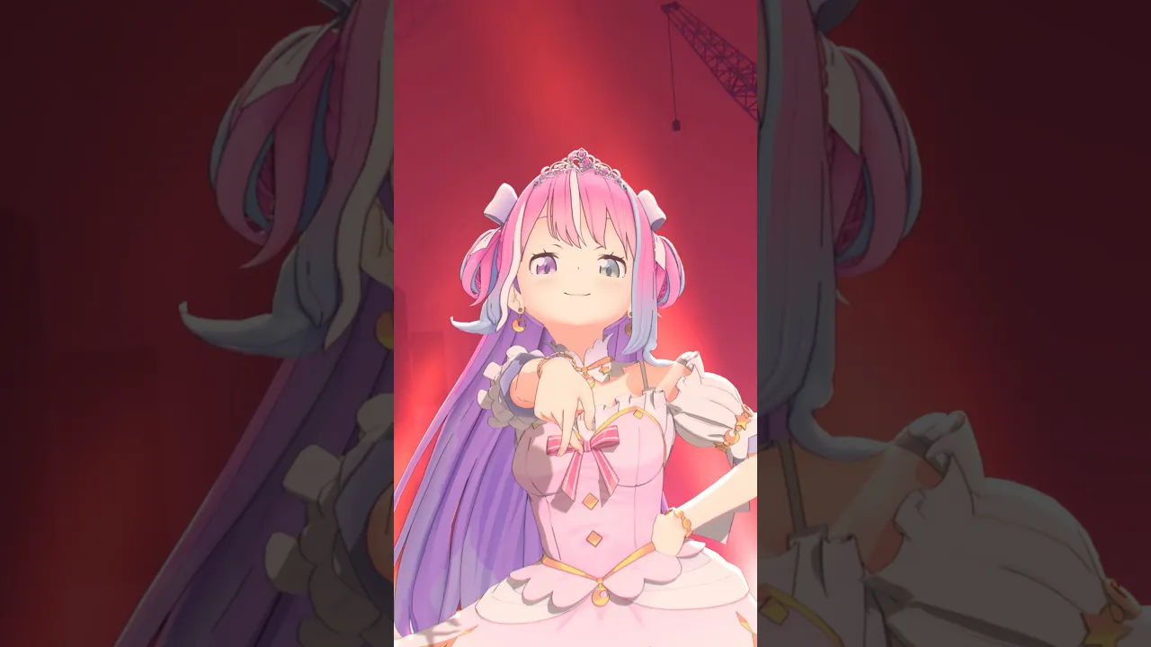 Moonaのカッコいい「Distortion」踊ってみたのら🎵 #Distortion #Moona #姫森ルーナ #hololive #shorts