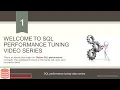 Oracle Performance tuning Introduction to SQL Performance Tuning