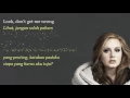 Adele   All I Ask Video Lirik dan Terjemahan Bahasa Indonesia