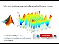 Matlab Optimization using Genetic Algorithm