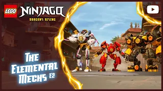 lego ninjago dragons rising the elemental mechs the mech master e2