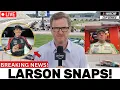 Kyle Larson SNAPS at Iowa After Shocking Wreck His 4-Word Radio Response Says It All