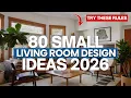 80 Small Living Room Design Ideas 2026 Inspired Interior Tips