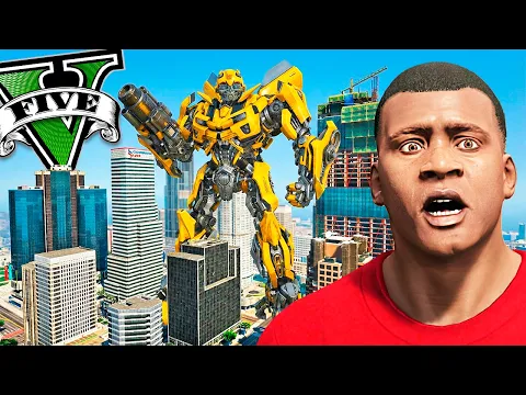 Video Thumbnail: Encontré a los TRANSFORMERS en GTA 5