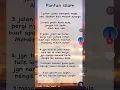 Download Lagu pantun islami