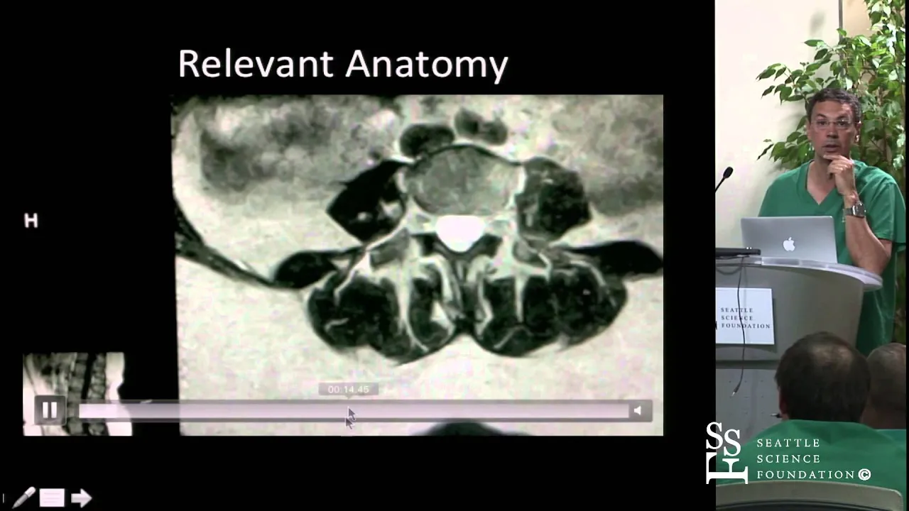 Dr. Gillard lectures on How to Read Your Lumbar MRI. 