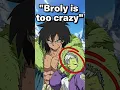 Lagu The good and bad of Broly?! | Dragon Ball Super #shorts