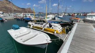 Back to my cruiser in Porto Santo Madeira