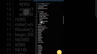 Draw Flower in Python using Turtle Graphics
